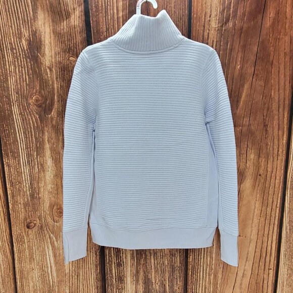 NWT Light Purple All in Motion mock neck sweater with Thumb hole Cuffs - Picture 2 of 5